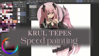 Pendiri Ketiga Para Vampir | Krul Tepes Speed Painting