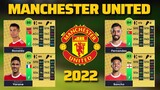 Đội Hình Manchester United 2022 Full chỉ số + Ronaldo Dream League Soccer 2021 - MU Team DLS