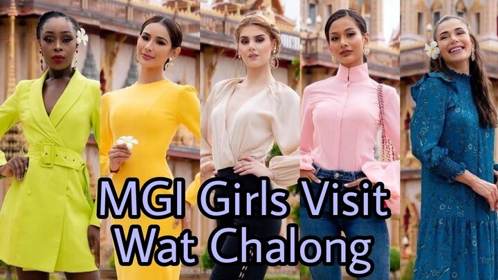 MGI 2020 Girls Visit Wat Chalong Temple in Phuket