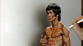 [Keseharian] Sketsa: Bruce Lee