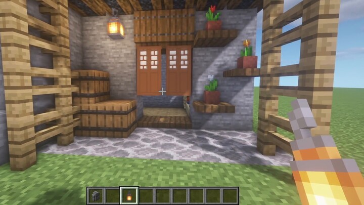 【Minecraft】Shi is a shabby room