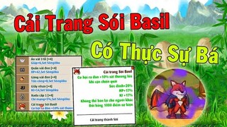 Ngọc Rồng Online - Cải Trang Sói Basil Sát Thương Lửa Có Thực Sự Lợi Hại...Set Kakarot Mặc Sẽ NTN ?