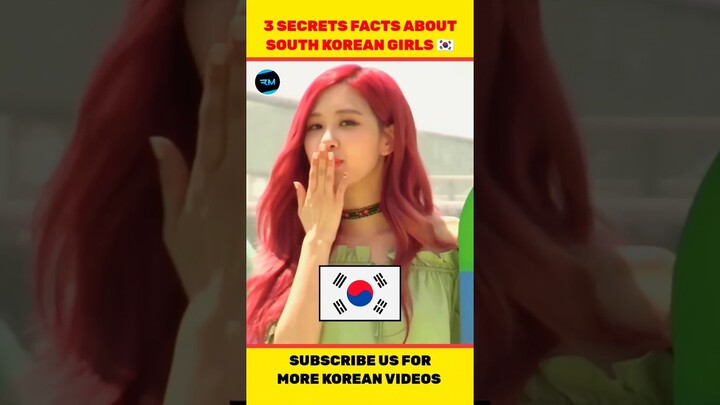 3 Secret And Amazing Facts About South Korean Girls 🇰🇷 #southkorea #korea #korean