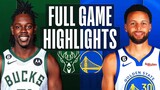WARRIORS vs BUCKS FULL GAME HIGHLIGHTS | December 12, 2022 | Warriors vs Bucks Highlights NBA 2K23