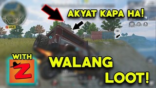 NAPAKAMALAS NAMAN SA LOOT! WITH ZORONINJA (TAGALOG) RULES OF SURVIVAL [ASIA]