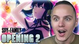 THIS IS BEAUTIFUL!! | SPY x FAMILY OPENING 2 Reaction
