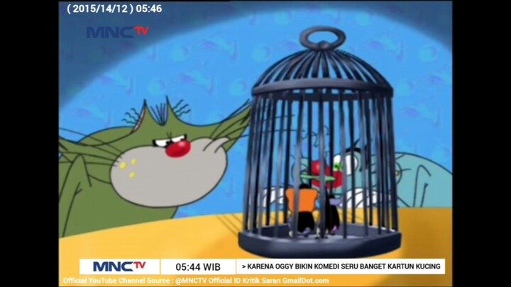 MNCTV HD • Oggy And The Cockroaches • Musim 1 • Diktator • Part 1 • Episode Bahasa Indonesia