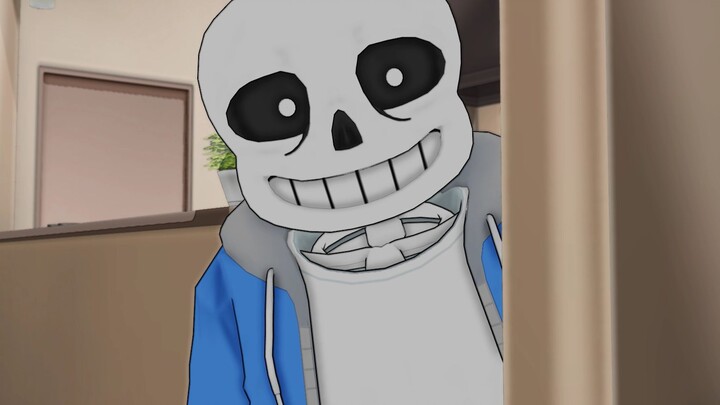 Kemalasan Sans menular (animasi Undertale)