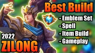 ZILONG BEST BUILD 2022 | TOP 1 GLOBAL ZILONG BUILD | ZILONG - MOBILE LEGENDS | MLBB