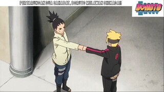 Pertarungan Dua Sahabat, Boruto vs Shikadai!