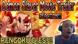 Demon Slayer Movie Trailer (REACTION/REVIEW) *PLUS THEORY DISCUSSION*!