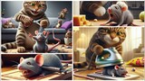 Cat And Mouse Story 😂 Funniest Animals 2023 😊 Best Animal Videos | #funny #viral #cat #trending