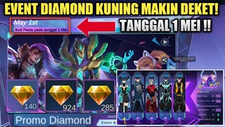 BOCOR ! TANGGAL RILIS EVENT 515 DIAMOND KUNING !! AUTO BELI SKIN EPIK CUMA 1 DIAMOND !!