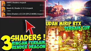 Nih Cuy😜! 3 SHADER MCPE 1.19 Terbaik - Shaders For Mcpe 1.19 - Shaders Render Dragon