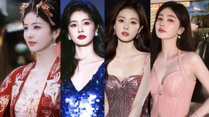 【白鹿】Ilustrasi bintang wanita Tatapan Bailu...Bailu yang seperti susu#白鹿