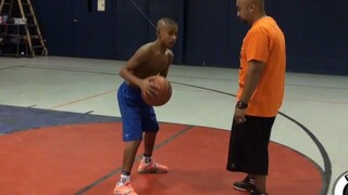 天才纽曼12岁的的篮球训练强度，一起来感受一下吧！