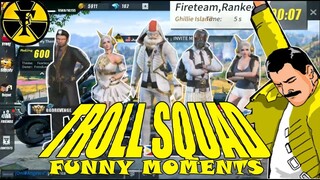 TROLL SQUAD VS TEAM PH | FUNNY MOMENTS | (Rules of Survival) [TAGALOG]