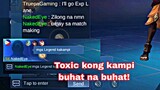 Toxic kong kampi buhat na buhat Zilong best play 2023 zilong best rotation Mobile Legends