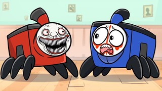 DAILY LIFE but EVERYONE ARE TRAIN // Poppy Playtime Chapter 3 Animation