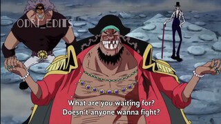 Sengoku One Punches Blackbeard's Whole Crew!!! // One Piece 😧😧😨