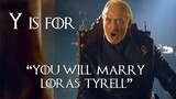 Learn The Alphabet With Tywin Lannister