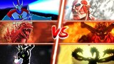 Ultimate Way Big vs Colossal Titan, Hell Godzilla vs Surtur, Alien X vs Void Ghidorah || in Hindi