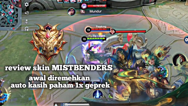 Review Skin aldous MISTBENDERS awal diremehkan 1x geprek ilang 🔥