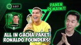 ALL IN GACHA RONALDO FOUNDERS PIONEERS! KATANYA SIH PADA GACOR...  - FIFA Mobile Indonesia