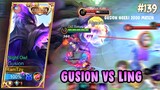 GUSION FAST HAND VS LING, DEADLY COMBO GUSION 2000 MATCH | GUSION GAMEPLAY #139 | MOBILE LEGENDS