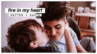 matteo ✘ david ► fire in my heart