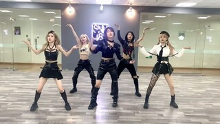 【Tomboy Cover Dance】(G)I-DLE - TOMBOY Panoramic Practice Room Versi Lengkap Belum Diedit