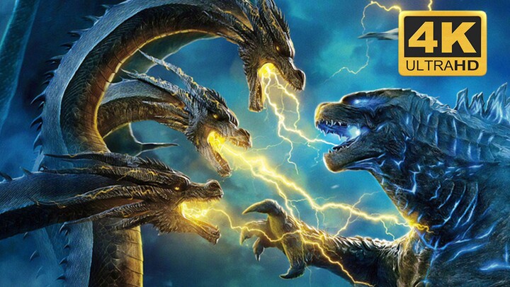 [4K Ultra Clear] Brother: I heard that you are the king of monsters? Godzilla vs Ghidorah!