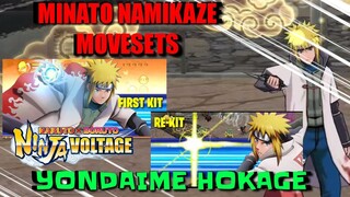 YONDAIME HOKAGE • MINATO NAMIKAZE • MOVESETS • FIRST KIT • RE-KIT • NxB NINJA VOLTAGE • #umarhusni