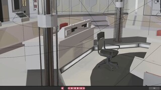 Sử dụng Blender để tạo phòng họp chiến đấu GUTS trong "Ultraman Tega"