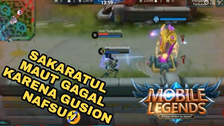 adegan gusion jangan di tiruh ya guys 🤣