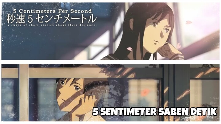 [FANDUB JAWA] 5 Sentimeter Saben Detik (5 Centimeters per Second PV)