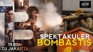 REVIEW 13 BOM DI JAKARTA (2023) - INDONESIA BUTUH BANYAK FILM GENRE YG BEGINIAN  !!!