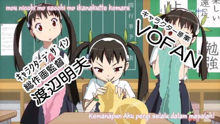 Opening Bakemonogatari arc Siput Mayoi sub Indo