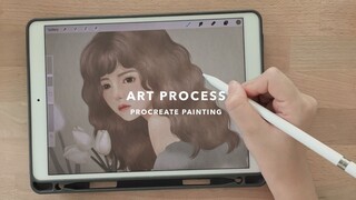 🌷'talk about my art process' กว่าจะมาเป็นรูปวาด ต้องทำอะไรบ้าง | mackcha