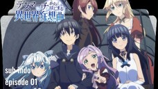 Death March Kara Hajimaru Isekai Kyōsōkyoku episode 1 sub indo subtitle bahasa Indonesia