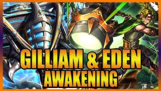 AWOKEN GILLIAM AND OMEGA EDEN | Grand Summoners JP