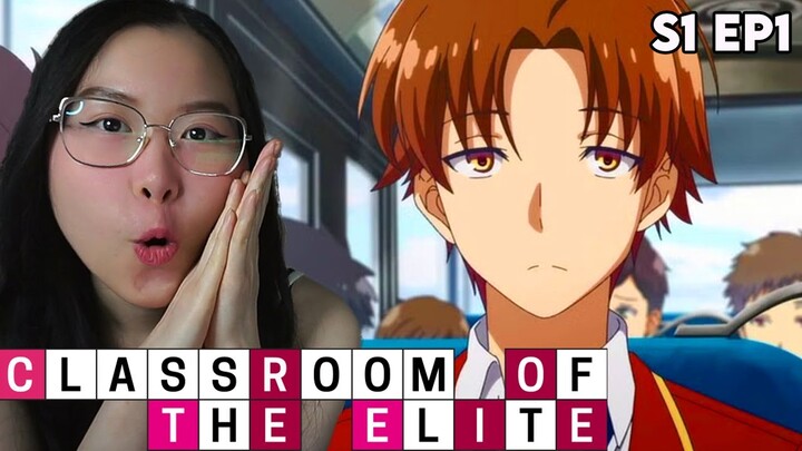 WHAT IS THIS SCHOOL?! | Classroom of the Elite Season 1 Episode 1 Reaction + Review