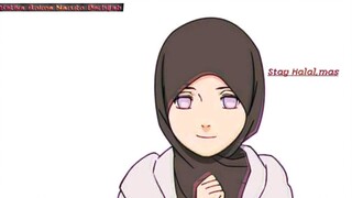 Ketika Anime Naruto Berhijab|Stay Halal mas 💖