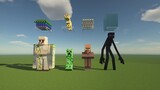 [Gaming]Minecraft: Are mutated Endermen afraid of water?