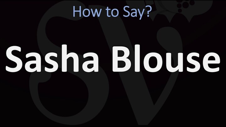 How to Pronounce Sasha Blouse? (CORRECTLY) Attack on Titan Names Pronunciation