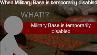 When Military Base is temporarily disabled - Tower Defense Simulator