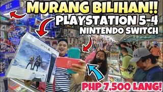 BILIHAN NG MURA NA PLAYSTATION 5 AT 4   MURA DIN NG NINTENDO SWITCH!!