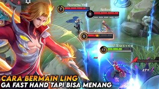 CARA BERMAIN LING GA FAST HAND TAPI BISA MENANG | TOP GLOBAL LING - Mobile Legends