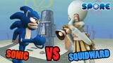 Squidward vs Sonic | SPORE