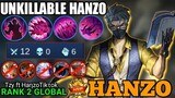 Unkillable Hanzo | Killing Machine | Top 2 Global Hanzo | Gameplay by Tzy ft HaηzoTikτok - MLBB